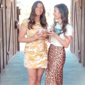 Reformation Toile de Joie Wrap Dress